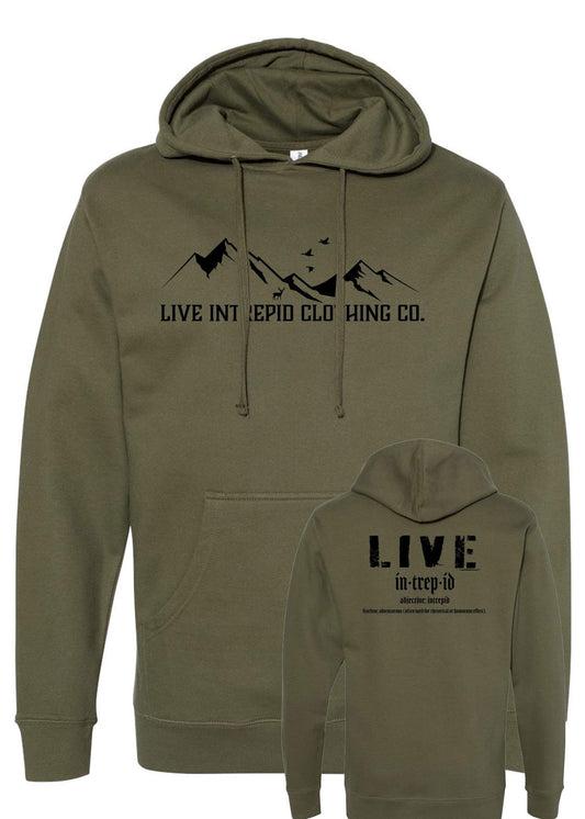Live Intrepid defined hoodie