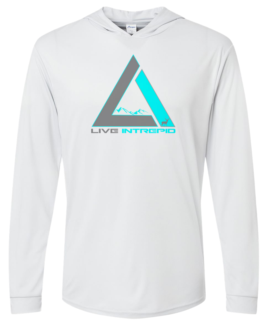 LIVE INTREPID Performance hooded long sleeve