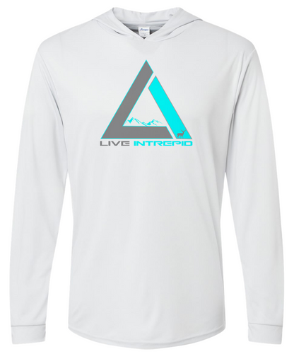 LIVE INTREPID Performance hooded long sleeve
