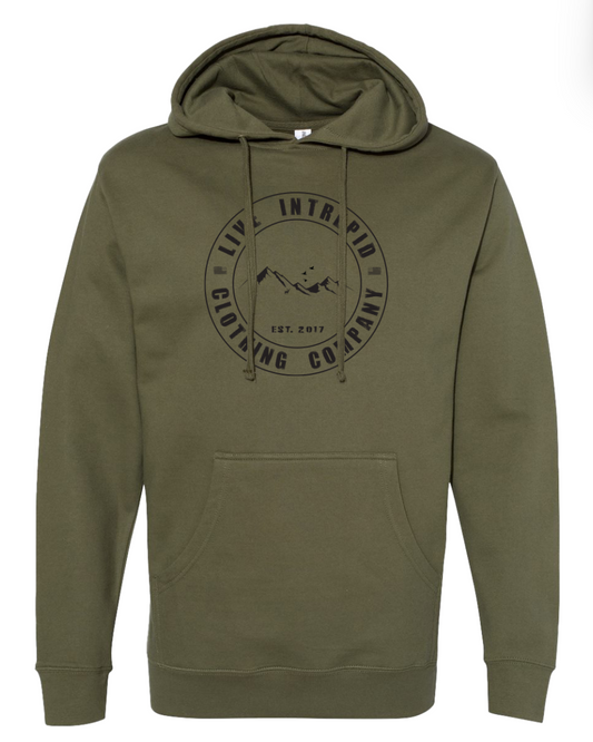 Live Intrepid circle hoodie