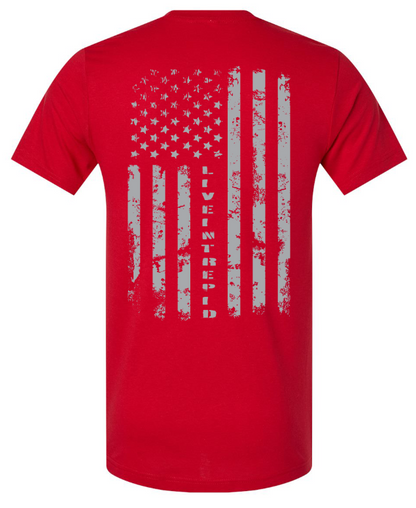 Live Intrepid flag shirt