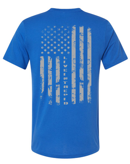 Live Intrepid flag shirt