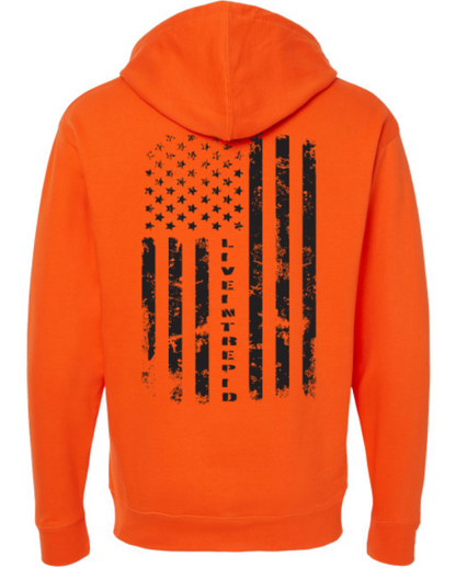 Live Intrepid Flag hoodie