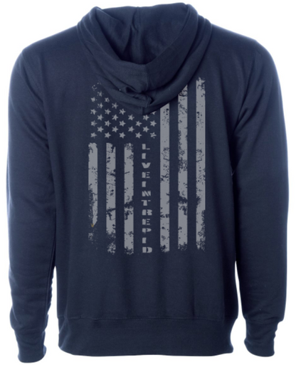 Live Intrepid Flag hoodie