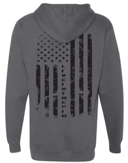Live Intrepid Flag hoodie